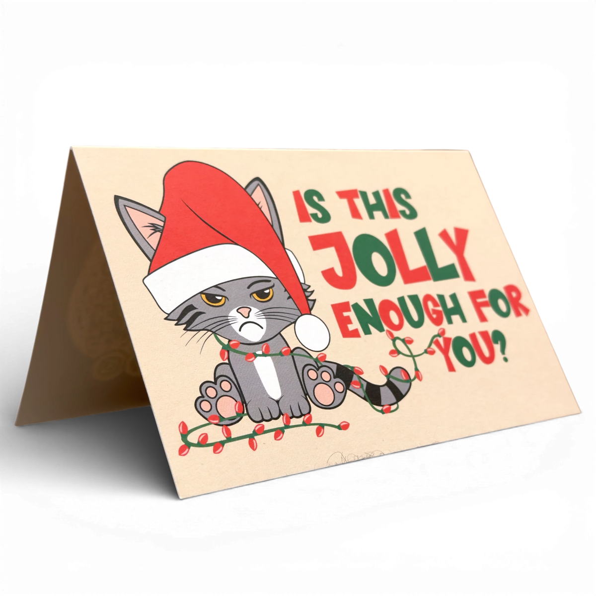Cat Themed Christmas Cards