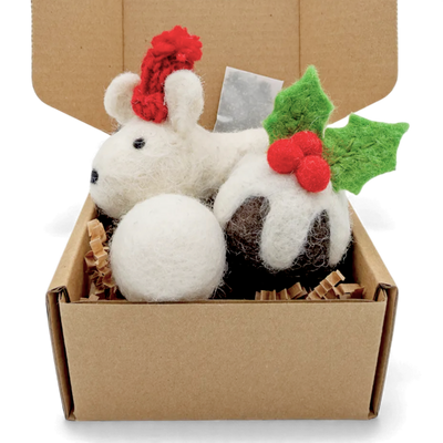 Christmas Cat Toy Box