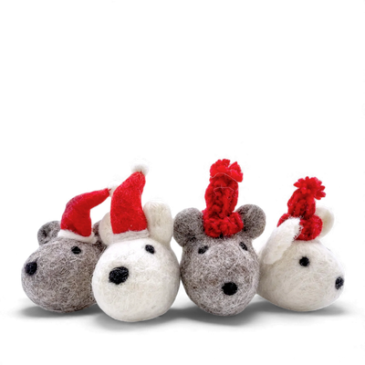 Christmas Cat Toy Mouse