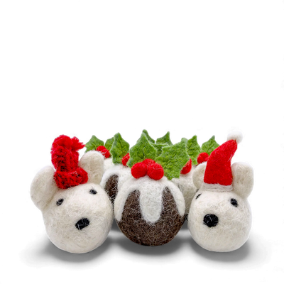 Christmas Cat Toy Box