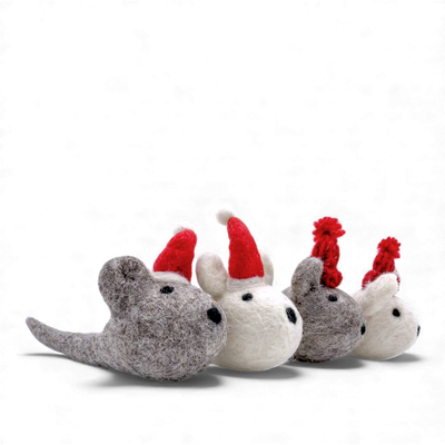 Christmas Cat Toy Box
