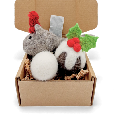 Christmas Cat Toy Box